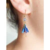 Umbrella Earrings - Blue 1 Umbrella Earrings - Blue -Shibui Store boucles doreilles ombrelle bleue 811