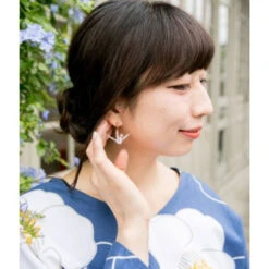 Origami Crane Earrings 7 Origami Crane Earrings -Shibui Store boucles doreilles origami 262