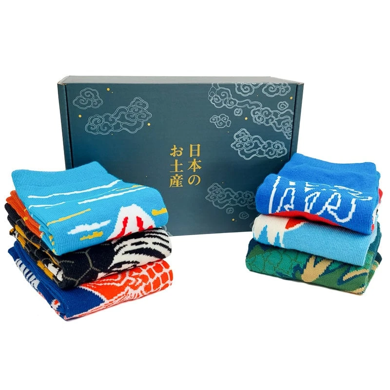 Japanese Socks For Men Gift Box 5 Japanese Socks For Men Gift Box - Image 3