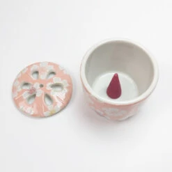 Japanese Incense Burner - Sakura 7 Japanese Incense Burner - Sakura -Shibui Store bruleur dencens japonais sakura 880