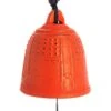 Cast Iron Wind Chime - Iwachu Red - 2.2 In -Shibui Store carillon japonais fonte iwachu rouge 5 5 cm 197