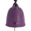 Cast Iron Wind Chime - Iwachu Violet - 2.2 In -Shibui Store carillon japonais fonte iwachu violet 5 5 cm 882