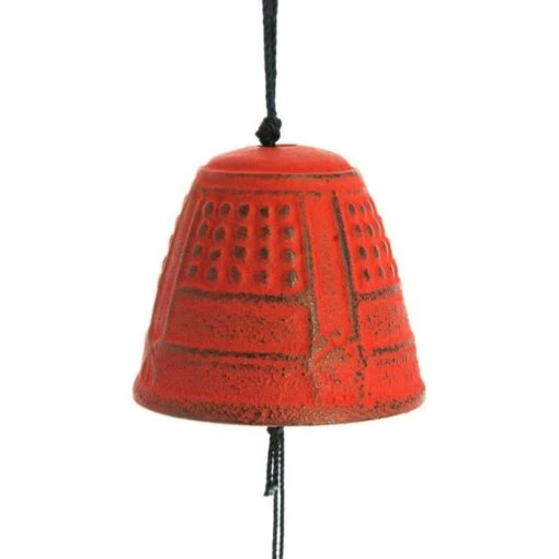 Furin Wind Chime - Iwachu Red - 1.8 In