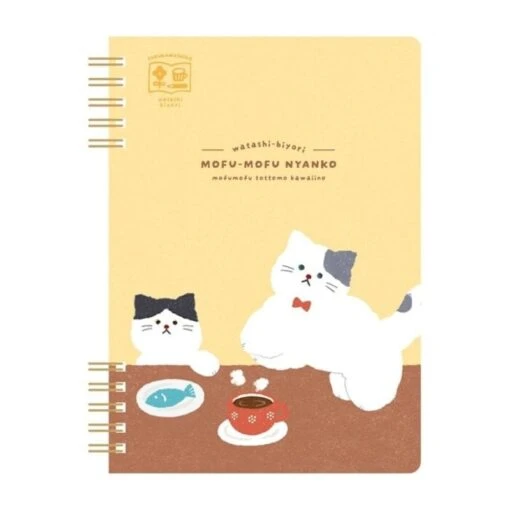 Spiral Notebook - Mofu-Mofu Nyanko