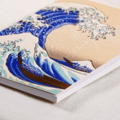 The Great Wave Off Kanagawa Notebook -Shibui Store carnet grande vague de kanagawa 572