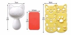 Cat Onigiri Mold -Shibui Store cat onigiri mold 640