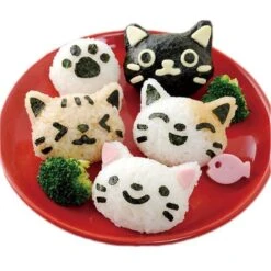 Cat Onigiri Mold -Shibui Store cat onigiri mold 820