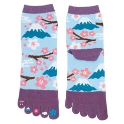 Toe Socks – Mount Fuji -Shibui Store chaussettes 5 doigts mont fuji eu 36 39 354