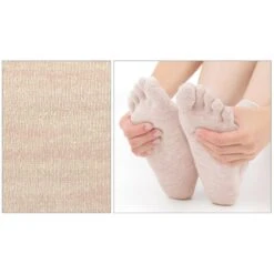 Five-Toe Socks - Natural Fiber -Shibui Store chaussettes japonaises 5 doigts fibres naturelles 204