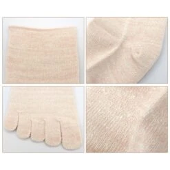 Five-Toe Socks - Natural Fiber -Shibui Store chaussettes japonaises 5 doigts fibres naturelles 292