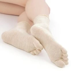 Five-Toe Socks - Natural Fiber -Shibui Store chaussettes japonaises 5 doigts fibres naturelles 399