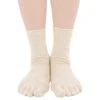 Five-Toe Socks - Natural Fiber 2 Five-Toe Socks - Natural Fiber -Shibui Store chaussettes japonaises 5 doigts fibres naturelles 633