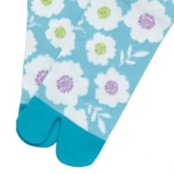 Flower Tabi Socks -Shibui Store chaussettes japonaises fleuries 760