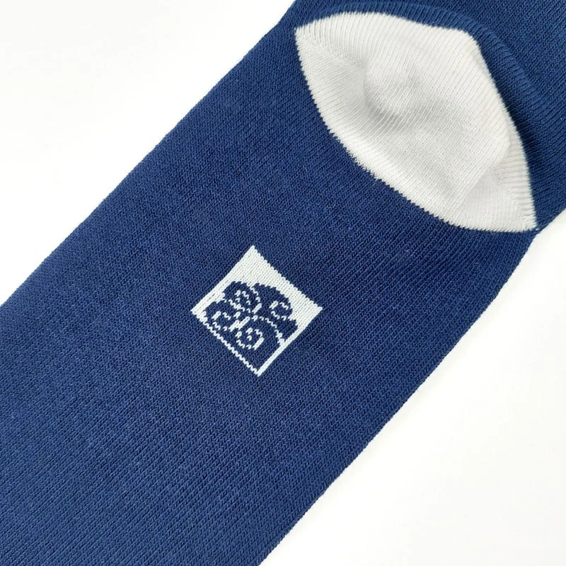 Japanese Men's Socks - Blue 5 Japanese Men's Socks - Blue - Image 3