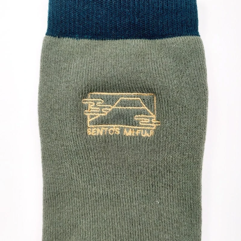 Flip Flop Toe Socks - Green 8 Flip Flop Toe Socks - Green - Image 6