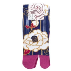 Tabi Socks Camellia -Shibui Store chaussettes tabi camelia 394