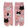 Cat Tabi Socks -Shibui Store chaussettes tabi chats 383