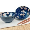 Set Of 2 Japanese Bowls - Sakura -Shibui Store coffret 2 bols japonais sakura 619