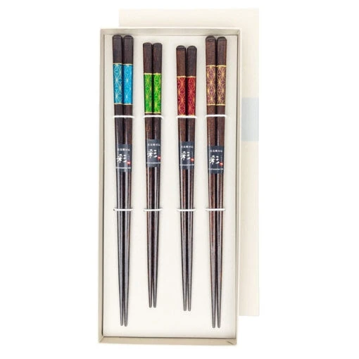 Japanese Chopsticks Set - Asanoha