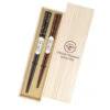 Ebony Wood Chopsticks - Lacquered -Shibui Store coffret baguettes japonaises ebene laque 531