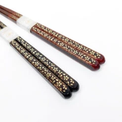 Sakura Chopsticks Set - Gold -Shibui Store coffret baguettes japonaises sakura dor 520