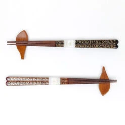 Sakura Chopsticks Set - Gold -Shibui Store coffret baguettes japonaises sakura dor 579