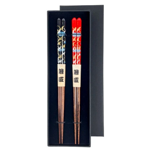 Japanese Chopsticks Set - Tsuru
