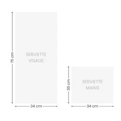 Japanese Towel Set -Shibui Store coffret serviettes de toilette japonaises 643