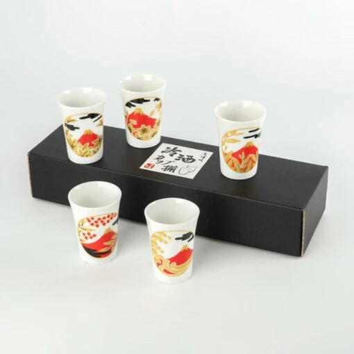 Sake Glass Set - Fujisan