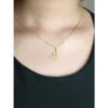 Gold Crane Necklace -Shibui Store collier japonais grue doree 561