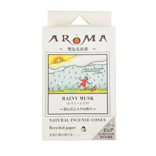 Rainy Musk Incense - Cone
