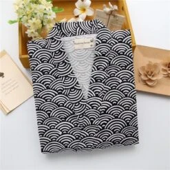 Cotton Jinbei Seigaiha -Shibui Store cotton jinbei seigaiha black m 479