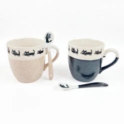 Cat Coffee Spoon - Beige -Shibui Store cuillere a cafe japonaise chat beige 567