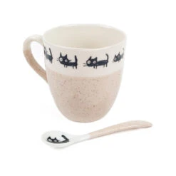 Cat Coffee Spoon - Beige -Shibui Store cuillere a cafe japonaise chat beige 831