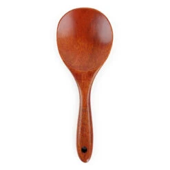 Japanese Wooden Rice Spoon -Shibui Store cuillere a riz en bois fonce 554