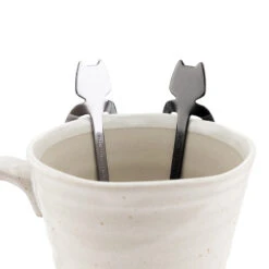 Japanese Tea Spoon - Black Cat 11 Japanese Tea Spoon - Black Cat -Shibui Store cuillere a the japonaise black cat 559