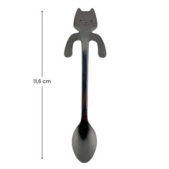 Japanese Tea Spoon - Black Cat 9 Japanese Tea Spoon - Black Cat -Shibui Store cuillere a the japonaise black cat 959