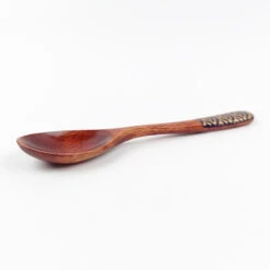 Japanese Wooden Tea Spoon - Blue -Shibui Store cuillere a the japonaise bois bleu 696