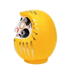 Japanese Daruma - Yellow -Shibui Store daruma japonais jaune 693