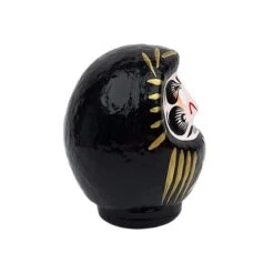 Black Japanese Daruma – 3.5” To 5.9” -Shibui Store daruma japonais noir 9 a 15 cm 428