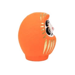 Japanese Daruma - Orange -Shibui Store daruma japonais orange 904