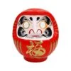 Red Japanese Daruma – 3.5” To 5.9” -Shibui Store daruma japonais rouge 9 a 15 cm 12 459