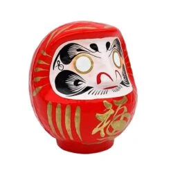 Red Japanese Daruma – 3.5” To 5.9” -Shibui Store daruma japonais rouge 9 a 15 cm 659