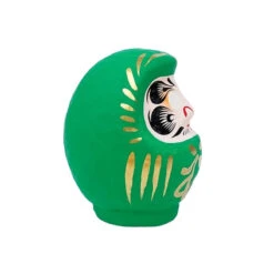 Japanese Daruma - Green -Shibui Store daruma japonais vert 281