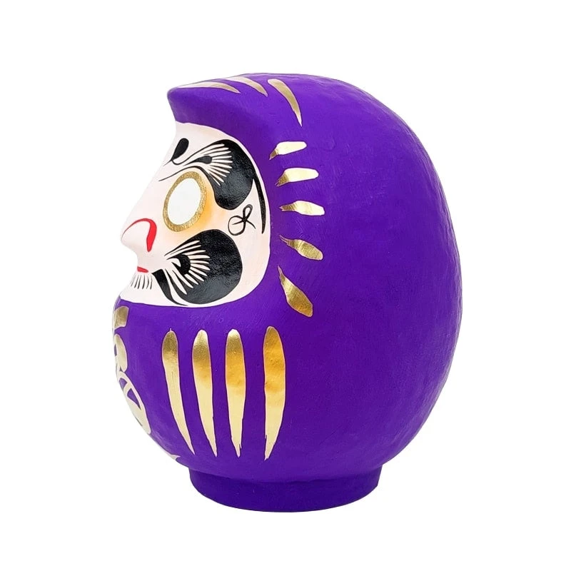 Japanese Daruma - Violet 9 Japanese Daruma - Violet - Image 7