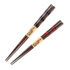 Duo Japanese Wooden Chopsticks -Shibui Store duo baguettes japonaises bois 477
