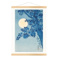 Japanese Print - Cherry Blossom & Full Moon 7 Japanese Print - Cherry Blossom & Full Moon -Shibui Store estampe japonaise cerisier pleine lune a3 205