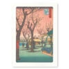 Japanese Woodblock Print - Plum Trees In Kamata 1 Japanese Woodblock Print - Plum Trees In Kamata -Shibui Store estampe japonaise pruniers a kamata a3 787