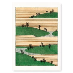 Watanabe Seitei Print - Landscape