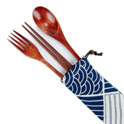 Japanese Patchwork Chopsticks Pouch -Shibui Store etui baguettes japonaises patchwork 849